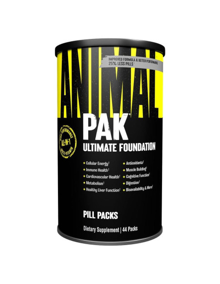 Animal Pak Multivitamina 44 Conteo Universal Nutrition Animal Pak Multivitamina 44 Conteo Universal Nutrition