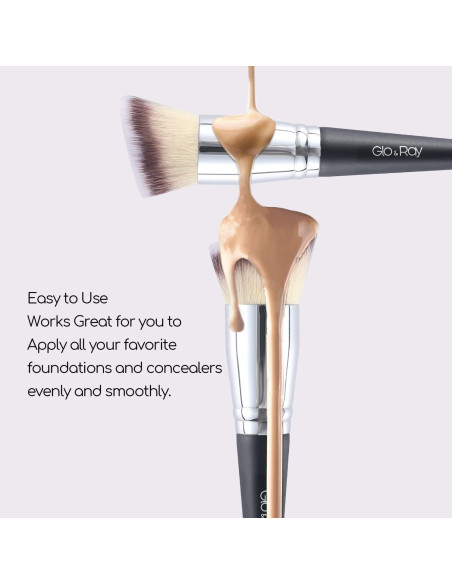Brocha de Maquillaje Doble Cara Energy - Base y Corrector Brocha de Maquillaje Doble Cara Energy - Base y Corrector