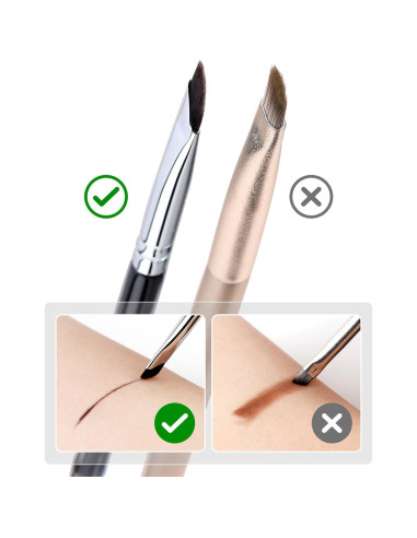 Pincel de Eyeliner Angulado EIGSHOW - Precisión y Versatilidad