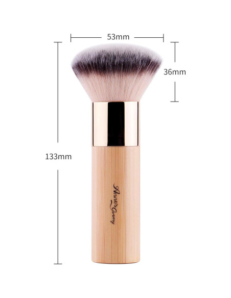 Brocha de Maquillaje Anne's Giverny de Bambú Airbrush Brocha de Maquillaje Anne's Giverny de Bambú Airbrush