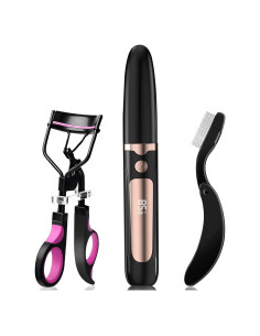 Kit Rizador de Pestañas 3 en 1 Mpotmiy Negro 24h