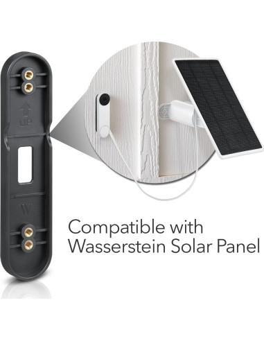 Soporte Sin Perforación Wasserstein para Google Nest Doorbell