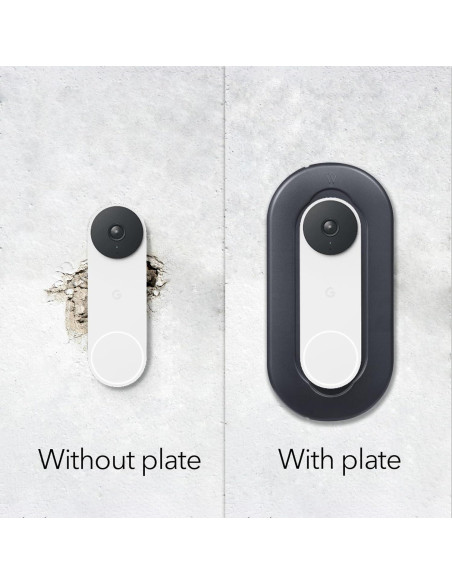 Placa de Pared Wasserstein para Google Nest Doorbell 2 Gen Placa de Pared Wasserstein para Google Nest Doorbell 2 Gen