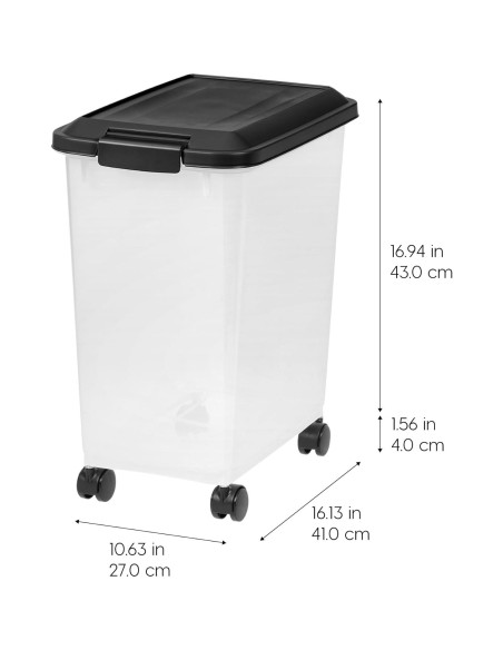 Contenedor de Almacenamiento de Comida para Mascotas IRIS USA 30 lbs Contenedor de Almacenamiento de Comida para Mascotas IRIS USA 30 lbs