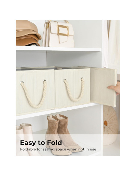 Cestas de Almacenamiento StorageWorks 3 Unidades Beige 20L Cestas de Almacenamiento StorageWorks 3 Unidades Beige 20L