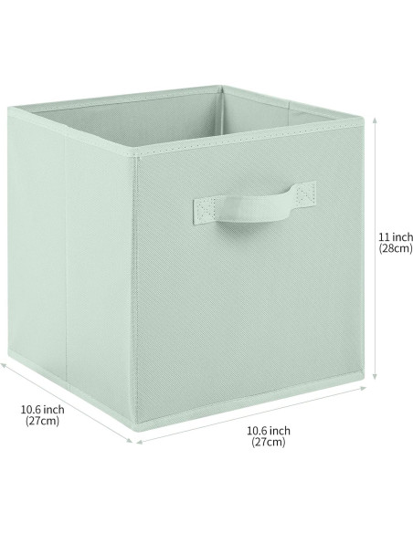 Cajas de Almacenamiento Stero 6 Pack Tela Multicolor 27 cm Cajas de Almacenamiento Stero 6 Pack Tela Multicolor 27 cm