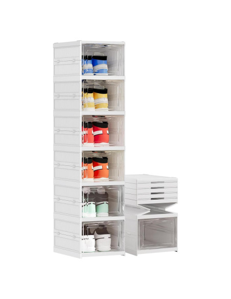 Caja Organizadora de Zapatos Plegable Harmon Wandyer 6 Niveles Caja Organizadora de Zapatos Plegable Harmon Wandyer 6 Niveles