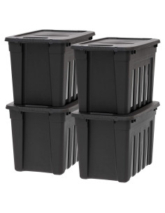 Contenedores de Almacenamiento IRIS USA 20 Galones 4 Pzas