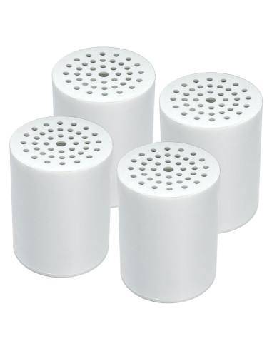 Paquete de 4 cartuchos filtro de ducha Casaheal 15 etapas