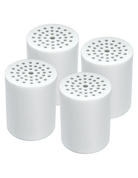 Paquete de 4 cartuchos filtro de ducha Casaheal 15 etapas Paquete de 4 cartuchos filtro de ducha Casaheal 15 etapas