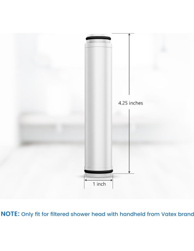 Filtro de Ducha Vatex 2 Unidades Eliminador de Cloro