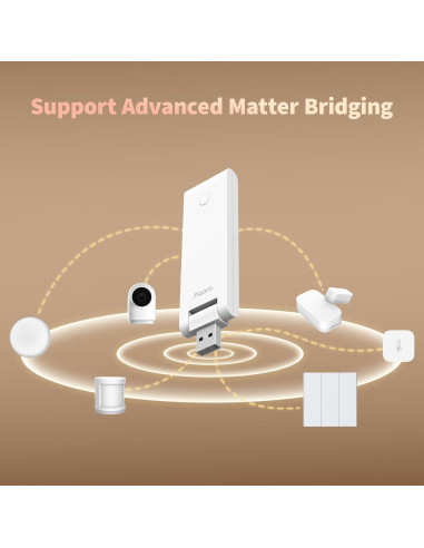 Hub Inteligente Aqara M100 con Puente Matter y Wi-Fi 6