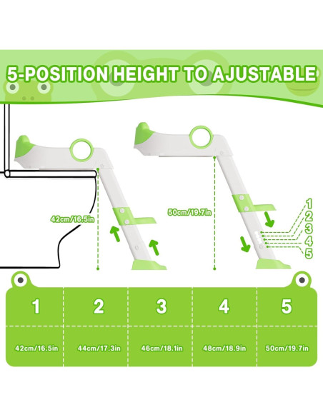 Asiento de Entrenamiento para Baño SunnyFurn Verde Asiento de Entrenamiento para Baño SunnyFurn Verde