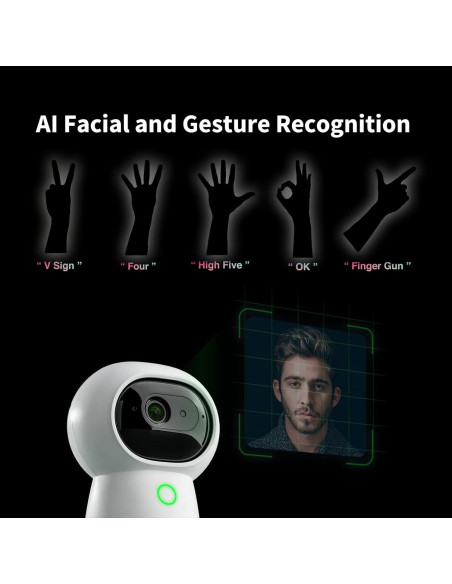 Cámara de Seguridad Interior Aqara G3 Plus 2K con Sensor Cámara de Seguridad Interior Aqara G3 Plus 2K con Sensor