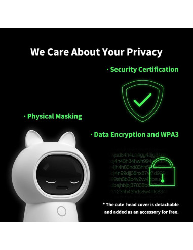 Cámara de Seguridad Interior Aqara G3 Plus 2K con Sensor