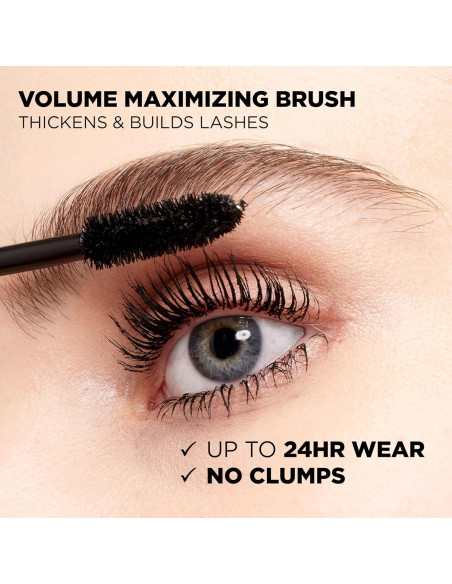 Máscara de Volumen L'Oreal Paris Voluminous 24g Negro Máscara de Volumen L'Oreal Paris Voluminous 24g Negro