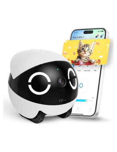 Cámara Robot para Mascotas Enabot ROLA Mini 2K con Batería