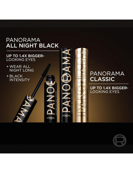 Máscara L'Oreal Paris Voluminous Panorama 30g Negra Máscara L'Oreal Paris Voluminous Panorama 30g Negra