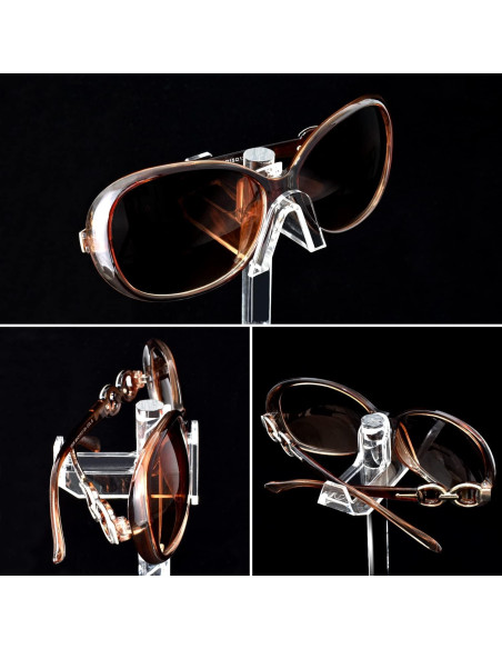 Organizador de Gafas Acrílico MOOCA 2 Pcs 10 Marcos Organizador de Gafas Acrílico MOOCA 2 Pcs 10 Marcos