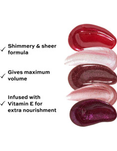 Brillo Labial Revolution Pout Bomb 6 Colores Vitamina E 2