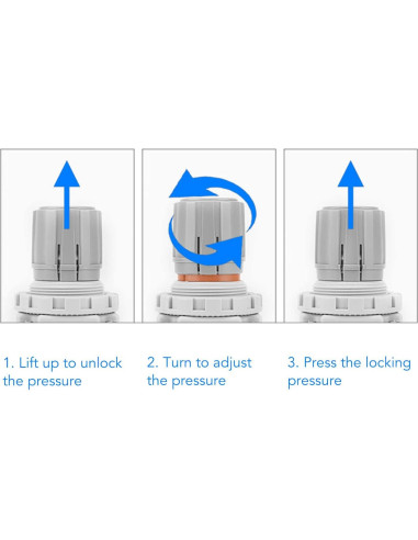 Regulador de Presión de Aire WALFRONT -100 a -1.3 kPa