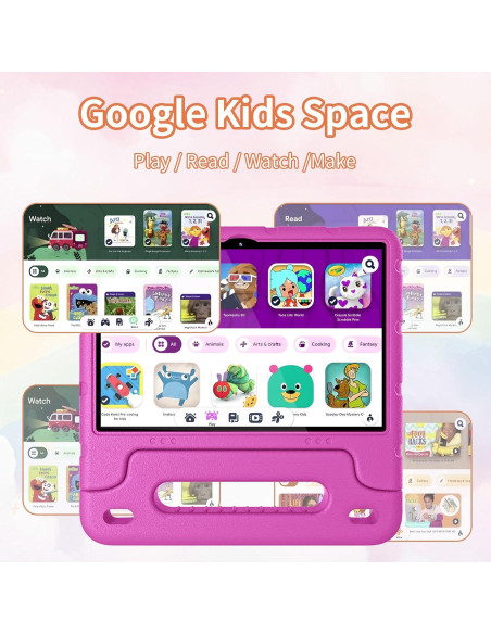 Tableta para Niños EDDBNi 10 Pulgadas 64GB Rosa Tableta para Niños EDDBNi 10 Pulgadas 64GB Rosa