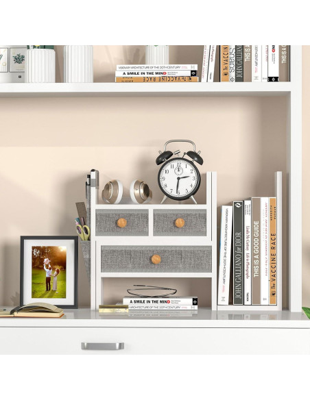 Estante de Escritorio X-cosrack Blanco con 3 Cajones Estante de Escritorio X-cosrack Blanco con 3 Cajones