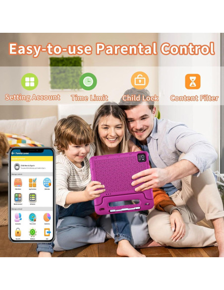 Tableta para Niños EDDBNi 10 Pulgadas 64GB Rosa Tableta para Niños EDDBNi 10 Pulgadas 64GB Rosa