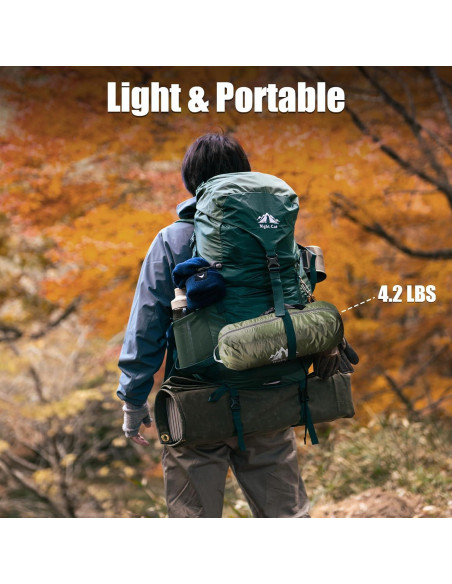 Hamaca de Camping Night Cat DC-06 4 en 1 Impermeable Verde Hamaca de Camping Night Cat DC-06 4 en 1 Impermeable Verde