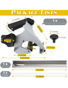 Kit Dispensador Cinta de Pintor Enhon con Cuchilla 30 cm 2