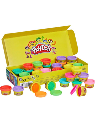 Play-Doh 42 Latas de 28g, Regalos para Niños y Fiestas
