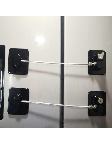 Cerradura de Refrigerador YEYA a Prueba de Niños 4 Paquete