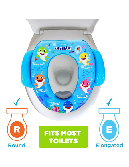 Asiento de Entrenamiento para Baño Nickelodeon Baby Shark Asiento de Entrenamiento para Baño Nickelodeon Baby Shark