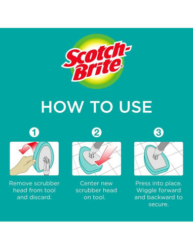 Recambios estropajos Scotch-Brite 6 unidades sin rayones