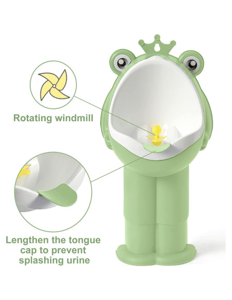 Orinal de Entrenamiento para Niños Hola Verde Ajustable Orinal de Entrenamiento para Niños Hola Verde Ajustable