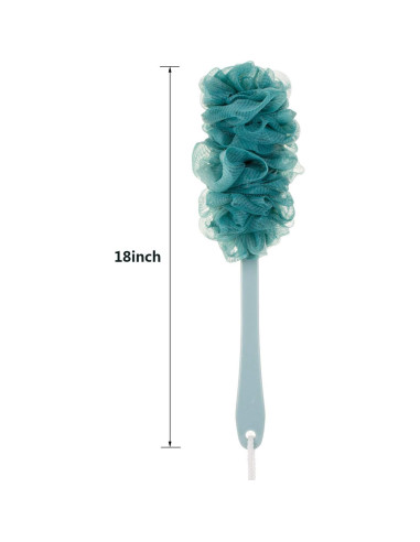 Esponja de Espalda Arswin con Mango Largo 45,7 cm Azul