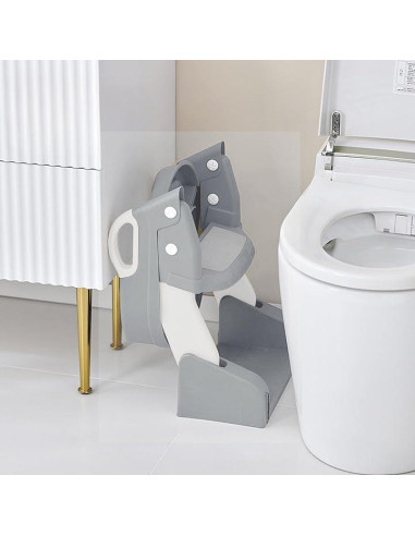 Asiento de Entrenamiento para Baño Joylittle 3 en 1 Plegable