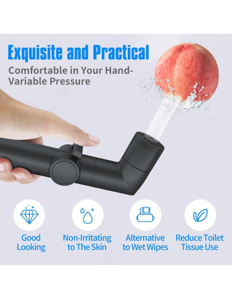 Pulverizador de Bidet JONKEAN PJBP12 Mano Ajustable Pulverizador de Bidet JONKEAN PJBP12 Mano Ajustable