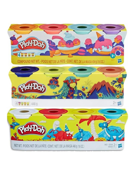 Play-Doh Kit de Modelado 12 Latas de 113.4g Multicolor No Tóxico Play-Doh Kit de Modelado 12 Latas de 113.4g Multicolor No Tóxico