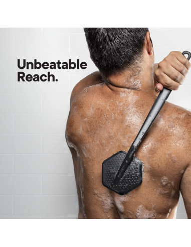 Exfoliante de Silicona para Espalda Tooletries 40 cm