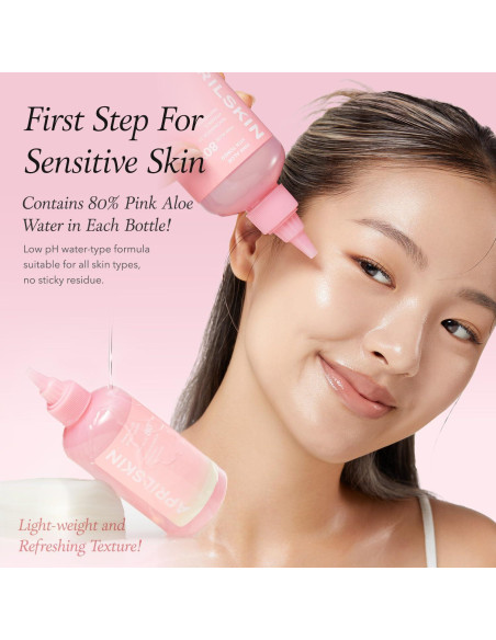 Tónico Facial Aloe Vera Rosa Aprilskin 250 ml Hidratante Tónico Facial Aloe Vera Rosa Aprilskin 250 ml Hidratante