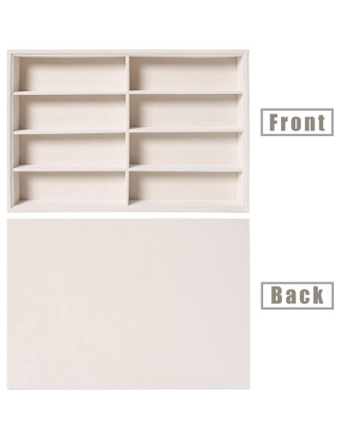 Organizador de Gafas Beige Pangkeep 8 Compartimentos