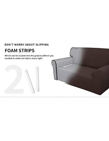 Funda de Sofá Stretch Easy-Going Chocolate Grande Funda de Sofá Stretch Easy-Going Chocolate Grande