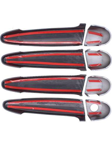Cubiertas de Manijas de Puerta BMW NewYall Fibra Carbono