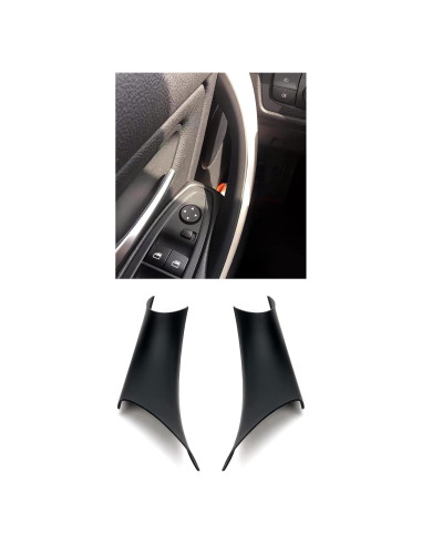 Cubierta Tirador Puerta Gelunxin BMW 3/4 Serie 2012-2018 Negro