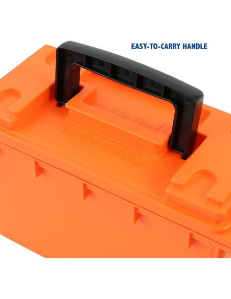 Caja de Almacenamiento Marina Sheffield 12680 Naranja 4.1L Caja de Almacenamiento Marina Sheffield 12680 Naranja 4.1L