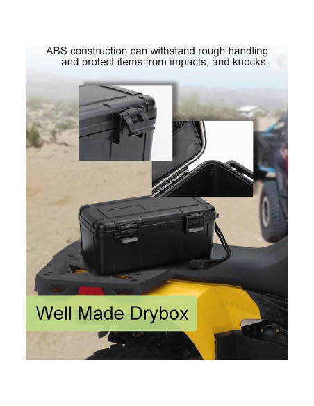 Caja Impermeable YVUDW 7002 con Bolsa de Malla 21x10 cm Caja Impermeable YVUDW 7002 con Bolsa de Malla 21x10 cm
