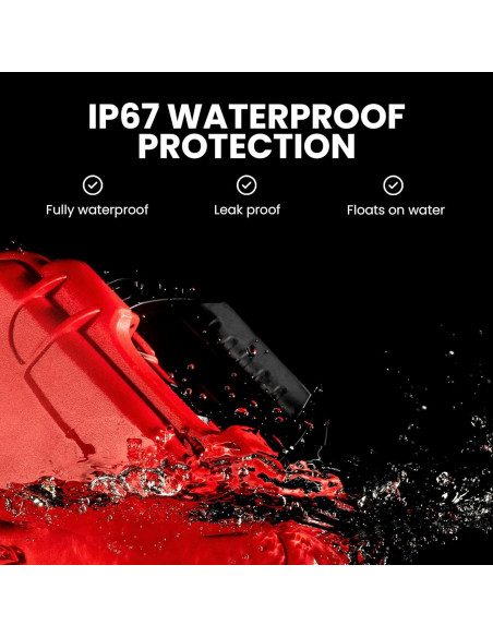 Caja de Primeros Auxilios NANUK 903 Impermeable 188x124x79mm Caja de Primeros Auxilios NANUK 903 Impermeable 188x124x79mm