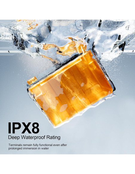 4 Piezas Cajas de Gel Impermeables New.Sunny IPX8 4 Piezas Cajas de Gel Impermeables New.Sunny IPX8