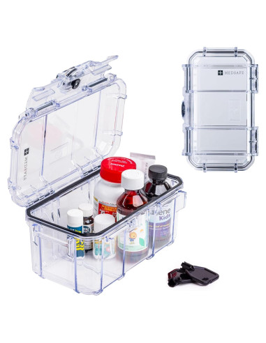Caja de Almacenamiento de Medicamentos Evergreen MedSafe 24cm